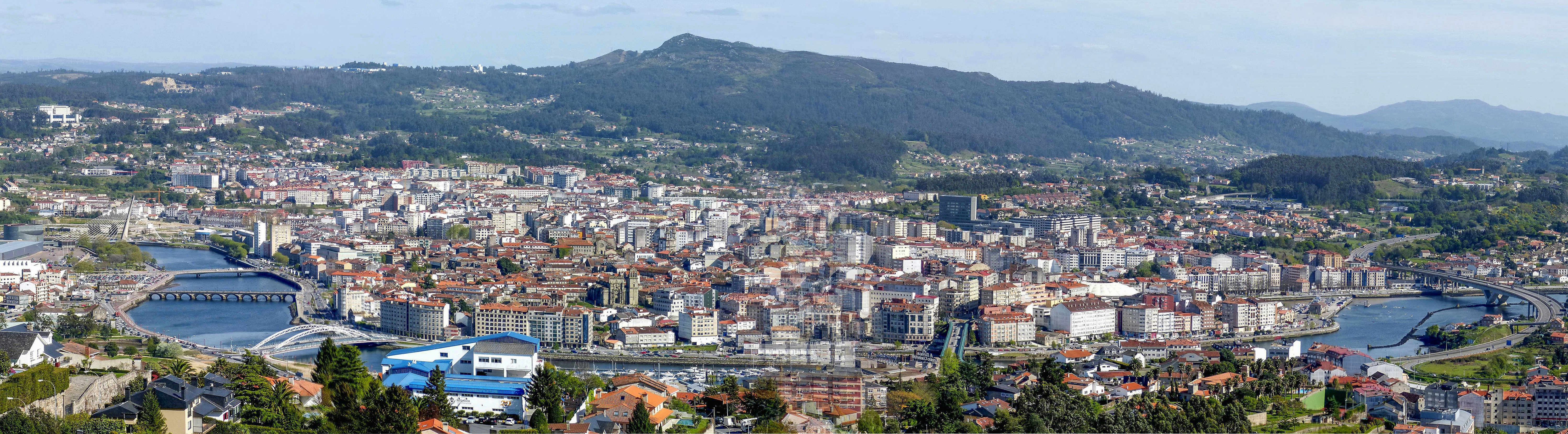 Imagen panorámica de Pontevedra